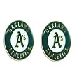 Oakland A's Athletics Post Stud Logo Earring Set Mlb Charm