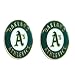 Oakland A's Athletics Post Stud Logo Earring Set Mlb Charm
