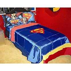 Superman Embellished Comforter Twin New