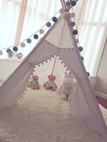 Kids Teepee Tent with 5 Poles,Play Tent, Kids Teepee, Childrens Teepee, Teepee Tent, Tipi, Playhouse, Kids Room Decor, Nursery Decor