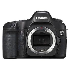 CANON EOS 5D SLR DIGITAL CAMERA 12.8 MEGAPIXEL 0296B002 (BODY ONLY)