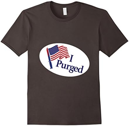 Men's "I Purged" T-Shirt XL Asphalt