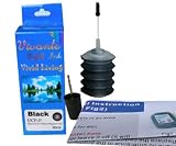 30ML PREMIUM NANO WATER-RESISTANT PIGMENT INK AND 1 THUMB DRILL FOR CANON 2945B001  BLACK INK CARTRIDGES FOR CANON PRINTER PIXMA IP3600, PIXMA IP4600, PIXMA IP4700, PIXMA MP560, PIXMA MP620, PIXMA MP620B, PIXMA MP640, PIXMA MP980, PIXMA MP990, PIXMA MP860 …