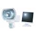 Heath Zenith SL-7001-WH-C 180-Degree Solar Powered Motion Security Light with Halogen Bulb, White