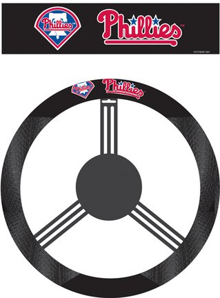 Philadelphia Phillies Steering Wheel Cover - Steer Wheel Cover Phillies