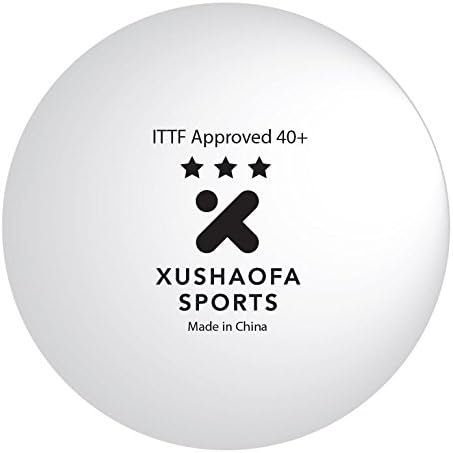 Xushaofa Seamless Poly Table Tennis Balls - 3 Stars