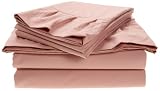 DKNY Sweet Dreams Ruffle Hem Flat Sheets, Petal