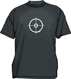 Scope target Logo Men's tee Shirt in 12 colors Small thru 6XL