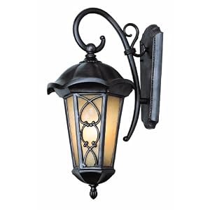 Trans Globe Lighting 5940 BRZ 16-1 4-Inch 1-Light Outdoor Small Wall Lantern, Black Bronze by 