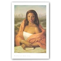 Manhattan Mona Lisa von Tim Ashkar Kunstdruck