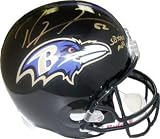 Ray Lewis Autographed/Hand Signed Baltimore Ravens Full Size Replica Helmet SB XXXV MVP- JSA Hologra