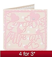 Gorgeous Little Girl Birthday Card
