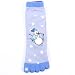 Urban Boundaries Girls 7-14 Novelty Toe Socks Snowman - Sky