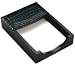 Black Crocodile Embossed Leather Memo Holder