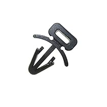 Gardner Bender 45-PMBUVB Cable Tie Push-Mount Base, Nylon 6.6, Fits 1/4