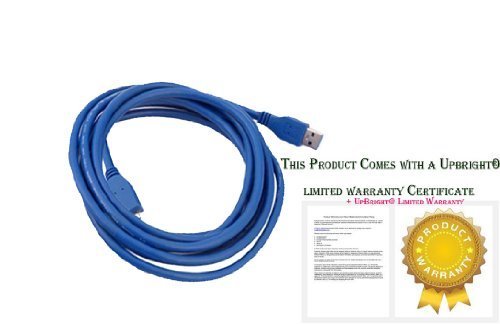 UpBright® New 3.3FT Cable USB 3.0 Cable Laptop PC Data Cord For Mediasonic ProBox HDL-SU3 HDLSU3 3.5