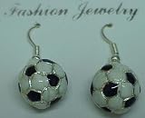 Soccer Ball Earrings (Brand New)