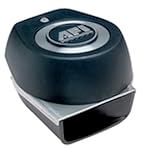 Compact Single Electric Horn - Black