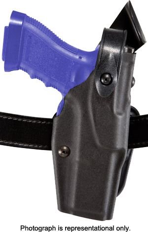 Safariland 6367 ALS Belt Slide Holster - STX Tactical Black, Left Hand 6367-774-132