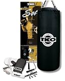 TKO 502CS-BK-50 50 lb. 5 pc. All Purpose Canvas Heavy Bag Set Black
