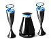2.1 Super Woofer Stereo Speakers (Black) with Radio for PC, MP3, VCD, CD