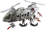 Giant Lights & Sound Transport Chopper w/ figures