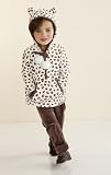 Le Top Girls Leopard Print Velour Hoodie and Pant Outfit