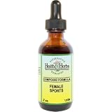 Alternative Health & Herbs Remedies Female Sports Formula, 1-Ounce Bottle (Pack of 2)