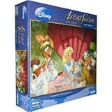 Picture Disney Artist Series Toby Bluth Teatime With Alice 1000 Piece PUZZLE