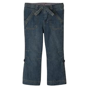 Toddler Girls' Cherokee® Denim Convertible Pant - Blue