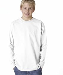 Gildan - Youth Ultra Cotton Long Sleeve T-Shirt.