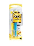 Post-it Flag Highlighter, Ideal For Marking And Highlighting, Yellow/Pink or Yellow/Blue, and 3/8-inch Flags, Two Highlighters per Pack  (689-HL2)