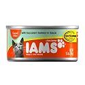 IAMS Carved Filets with Succ Salmon In Sauce, 5.5-Ounce Cans (Pack of 12)