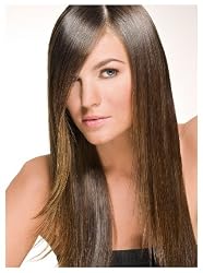 Clip on in Extensions-18"long -#4/6(medium Brown/chestnut Brown) Italian Remy 100% Human Hair Full Set -Hair Collection