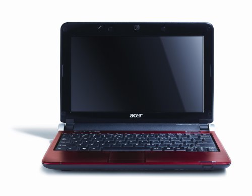 Acer Aspire One AOD150-1587 10.1-Inch Ruby Red Netbook - 2.5 Hour Battery Life