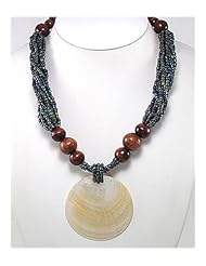 Mixed Colors Coconut Wood Necklace