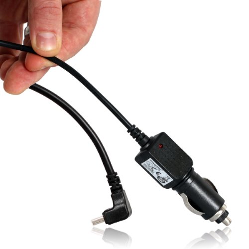 Wicked Chili KFZ Ladekabel mit integrierter TMC Antenne für Navigon 92 / 72 / 70 / 42 / 40 / 20 (Plus / Premium / Live) 4310 4350 2110 2150 (auch max Serien)