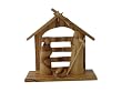 Modern Olive Wood Nativity Set with Arch Stable.