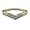 1/4 CT V-Shape Diamond Wedding Band 14K Yellow Gold In Size 5 (Available In Sizes 5 - 10)