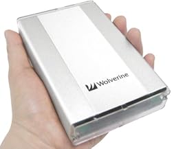 Wolverine Data Double Decker/2364 640GB 2.5-Inch Portable USB External Hard Drive (Silver)