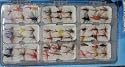 55 flys flies with Tackle box trout Lures Fishing Pan fish