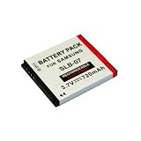 DENAQ replacement camera/camcorder battery for SAMSUNG PL150 PL150 Part#DQ-SLB07