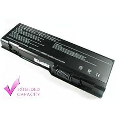 Extended Capacity 6600mAh Laptop Battery for Dell INSPIRON E1705 6000 9200 9300 9400 M6300; P/N U4873 D5318