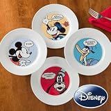 Personalized Disney Plates - Mickey Mouse, Minnie Mouse, Donald Duck, Goofy