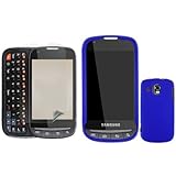 iFase Brand Samsung Transform Ultra M930 Combo Rubber Blue Protective Case  ....