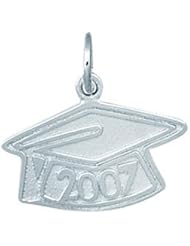 Sterling Silver 2007 GRADUATION CAP Charm