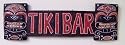Tiki Bar Wall Plaque Sign Barware Art