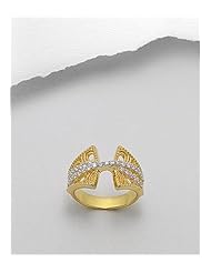 CZ Ring In 92.5 Sterling Silver