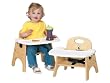 Jonti-Craft 5824JC 13" High Chairries, Natural