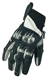 Spada Leather Gloves Vortex-Moto II Black/ Grey Size S